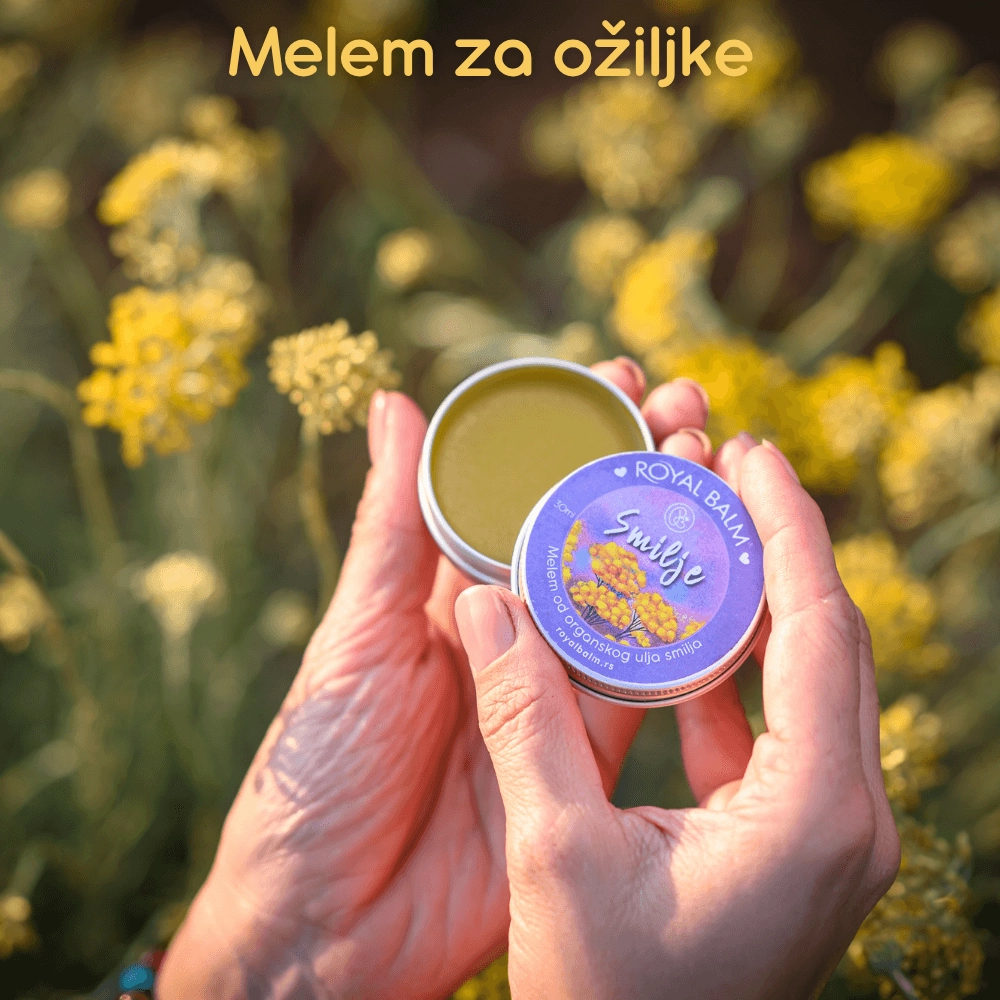 Melem od smilja za brzo zarastanje ožiljaka