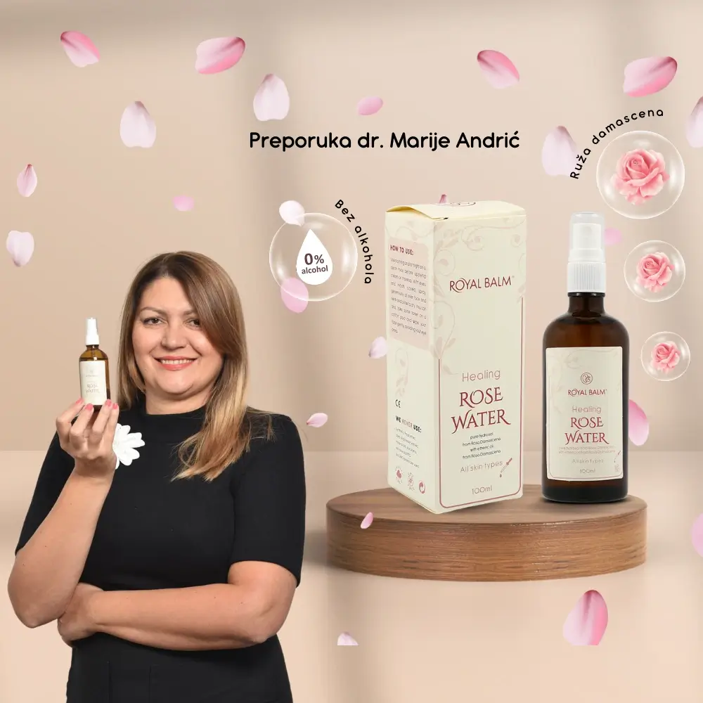 Ružina voda - Bez alkohola